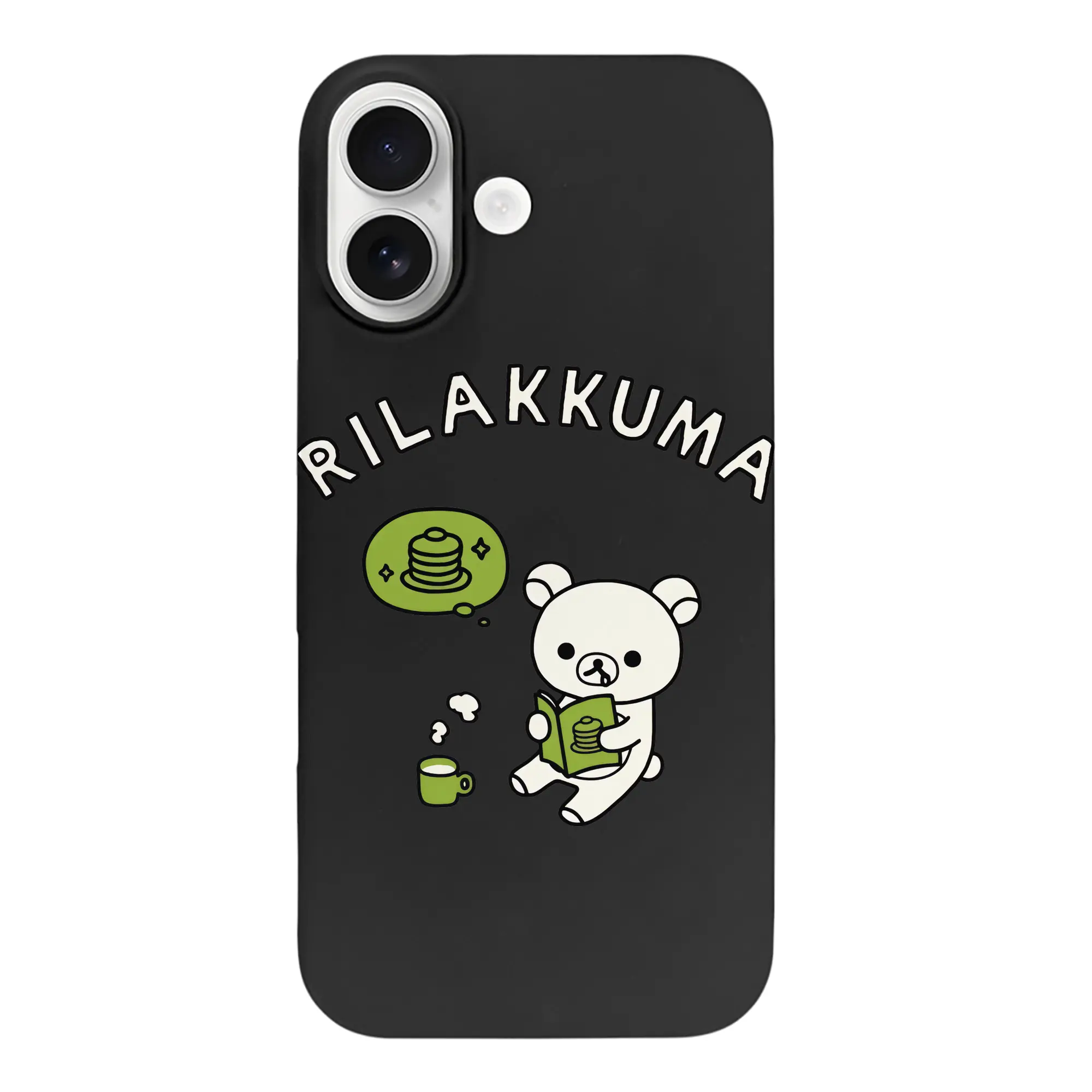 リラックマ (Rilakkuma) グッズ コリラックマ (Korirakkuma) - iPhone 17 シリーズ シリコンケース 薄型 耐衝撃 指紋防止 ソフトタッチカバー 精密フィット 傷防止 保護ケース iPhone 17/17 Air/17 Pro/17 Pro Max 対応